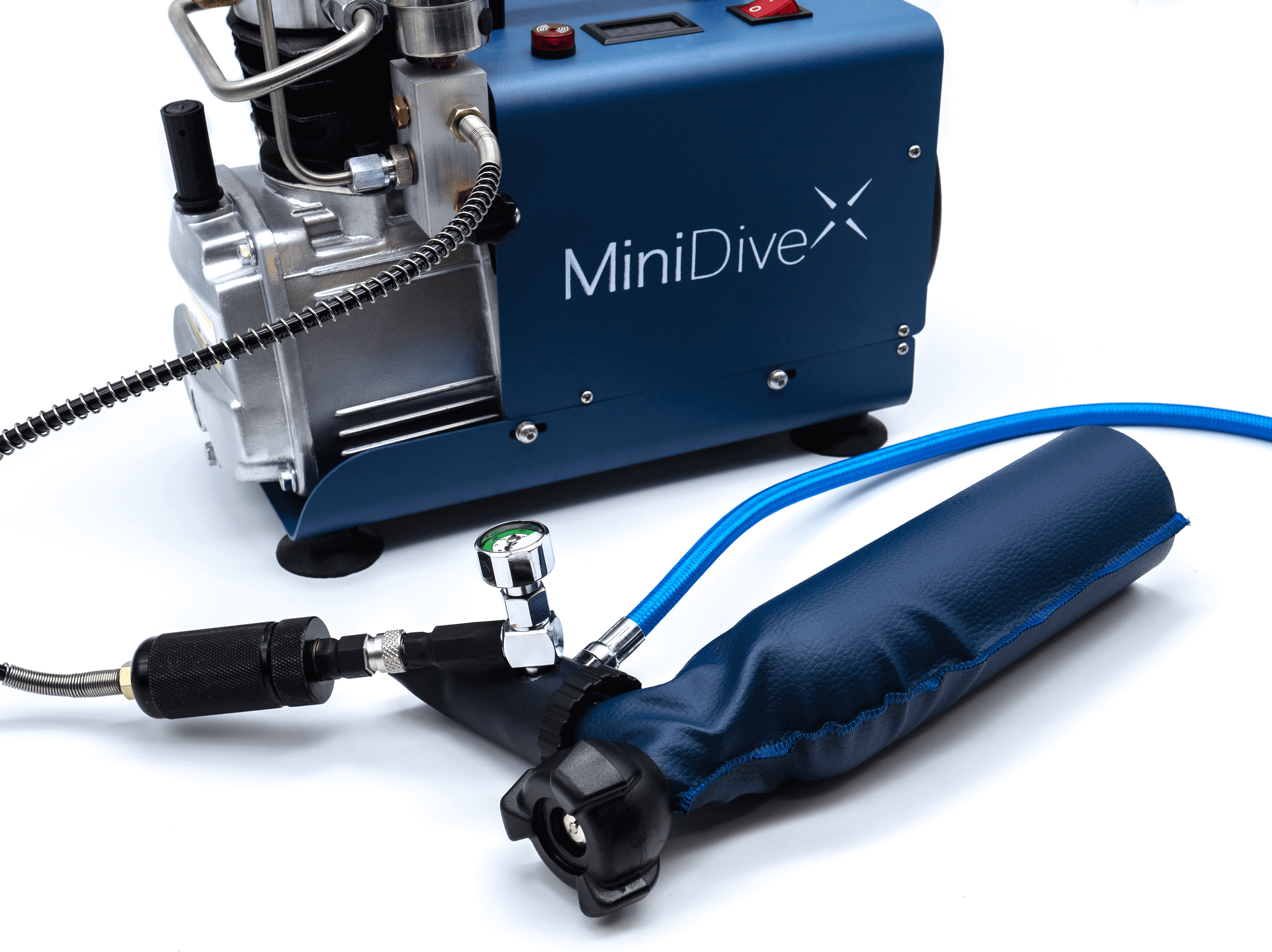 Mini Dive Pro+ (0,85 L) + Mini Compresseur 12v / 220v + Harnais